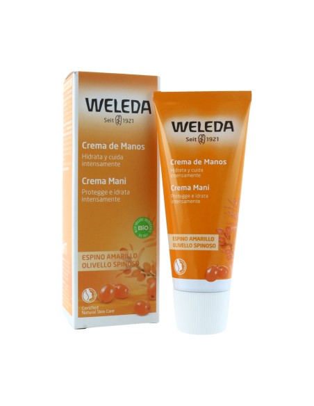 Crema de Manos Hidratante de Espino Amarillo  