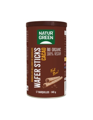 Barquillos Wafer Sticks Cacao 5x 