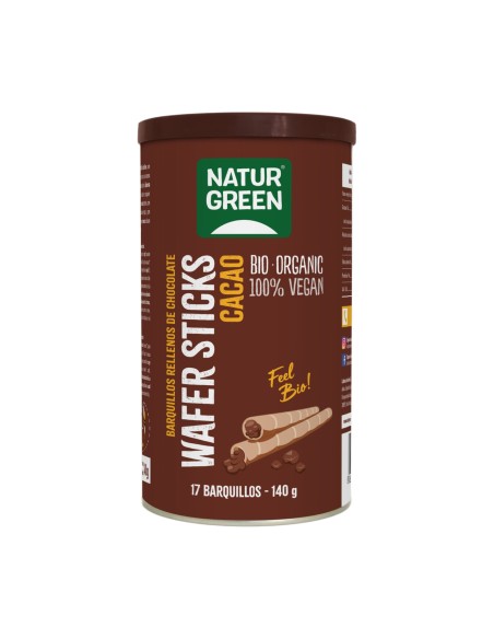 Barquillos Wafer Sticks Cacao 5x 