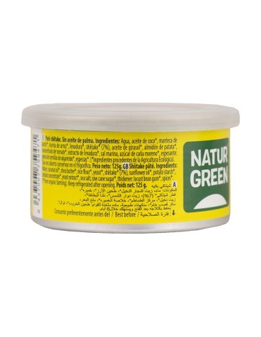 Paté de Shiitake Bio  