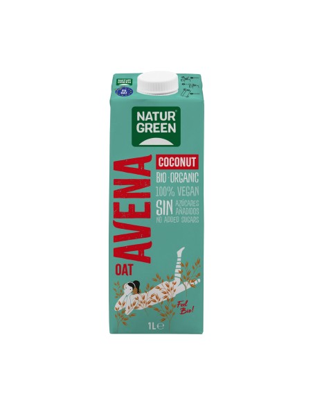 Bebida Vegetal Avena Coco