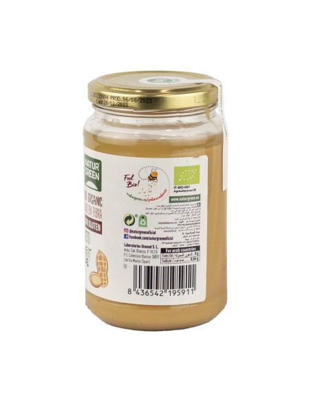 Crema de Cacahuete Bio  