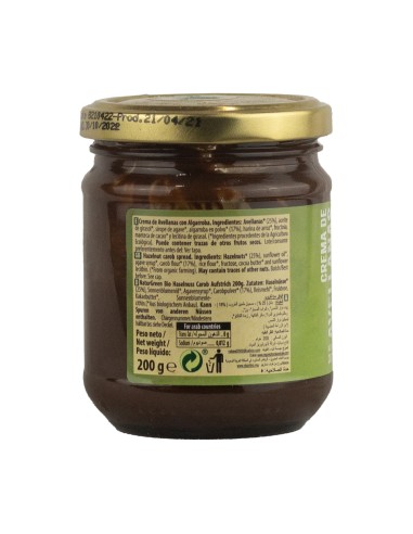 Crema de Avellanas Algarroba  