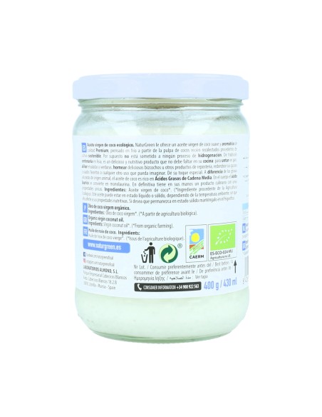 Aceite de Coco Virgen  