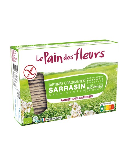 Tostada de Pan Crujiente con Trigo Sarraceno  