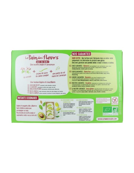 Tostada de Pan Crujiente con Trigo Sarraceno  