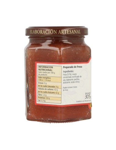 Mermelada Fresa Sin Fructosa  
