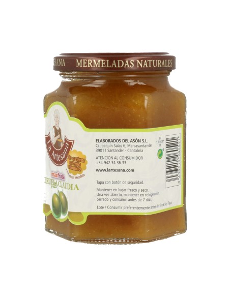 Mermelada Ciruela Sin Fructosar  