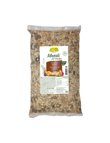 Muesli 10 frutas Sin azúcar  