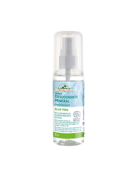 Desodorante Spray Alumbre y Aloe  