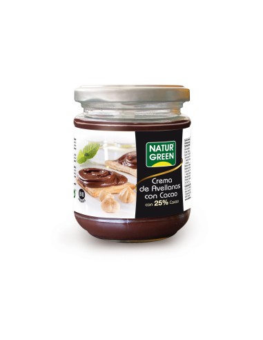 Crema de Avellanas Cacao 25% 