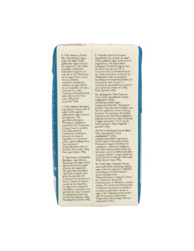 Tofu Sedoso Ecológico  