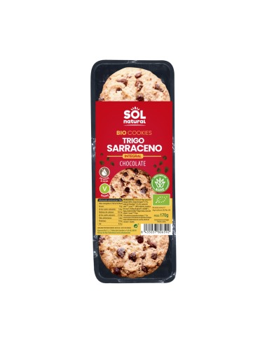 Cookies Trigo Sarraceno con Chocolate  