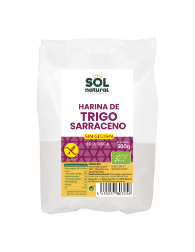 Harina de Trigo Sarraceno Sin Gluten  