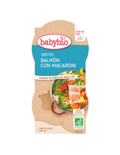 Trocitos de Salmón con Verduras Ecológicas (12meses) 2x 