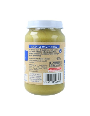 Potito Buenas Noches Guisantes y Maiz (6 meses)  