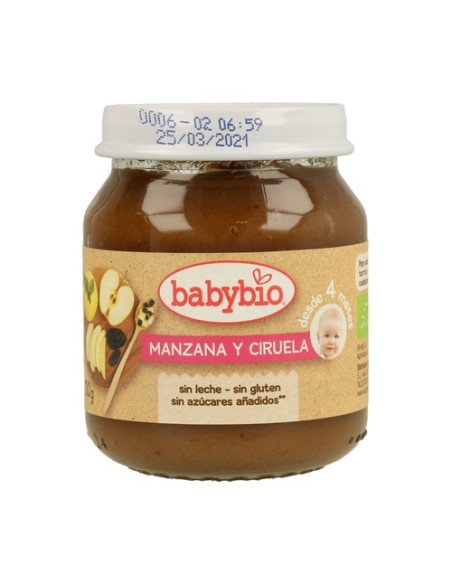 Potito Manzana Ciruela (4 meses)  