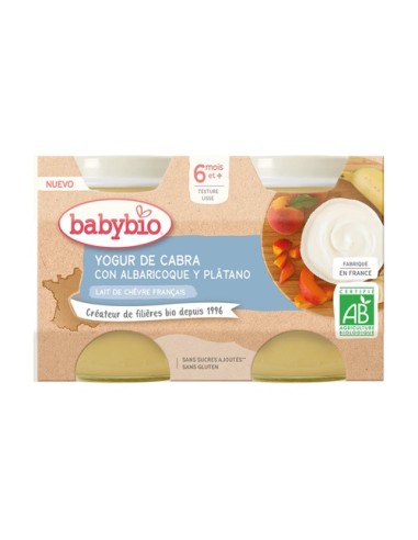 Yogur Infantil de Cabra con Albaricoque (6 meses)  