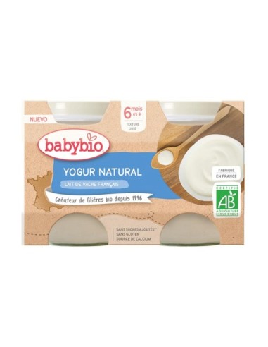 Yogur Infantil Natural Sin azúcar (6 meses)   
