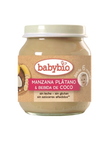 Potito Manzana Plátano con Bebida de Coco (6 meses)  