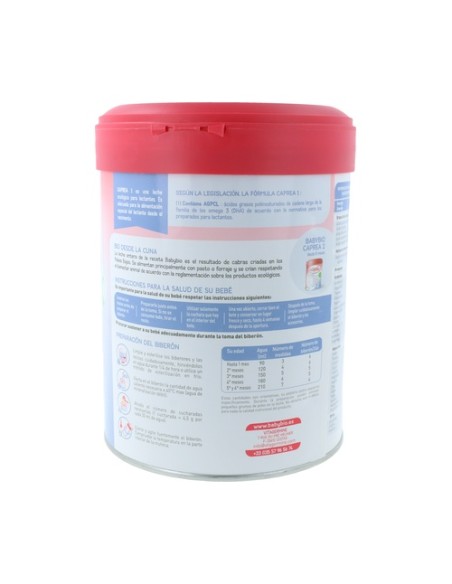 Leche de Cabra Caprea 1 (0-6 meses)  