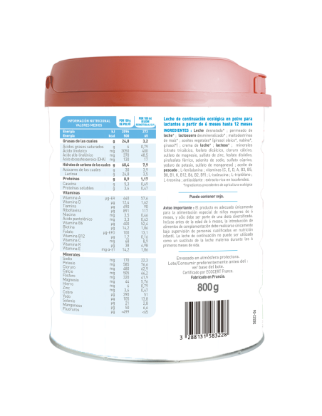 Leche de Vaca Primea 2 (6-12 meses)  