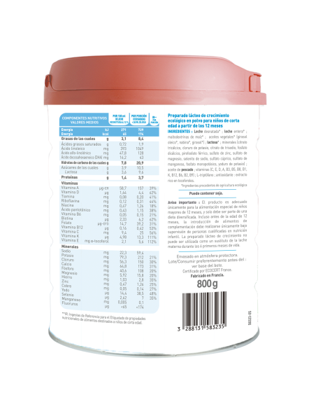 Leche de Vaca Primea 3 (10 meses a 3 años)  