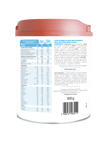 Leche de Vaca Primea 1 (0-6 meses)  