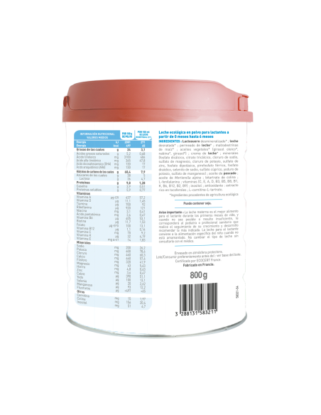 Leche de Vaca Primea 1 (0-6 meses)  