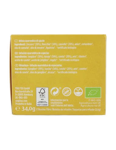 Infusión Himalaya BIO   