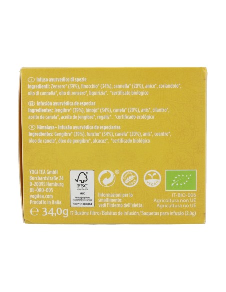 Infusión Himalaya BIO   