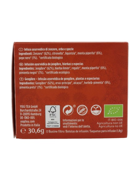 Infusión Jengibre BIO  