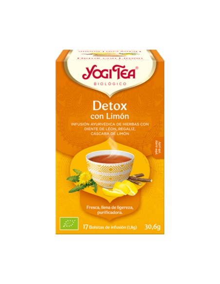 Infusión Detox con limón BIO  