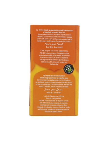 Infusión Detox con limón BIO  