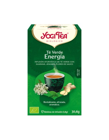 Té Verde Energía BIO 17 bolsitas 