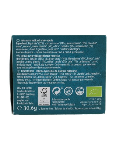 Infusión Chili Dulce  BIO  