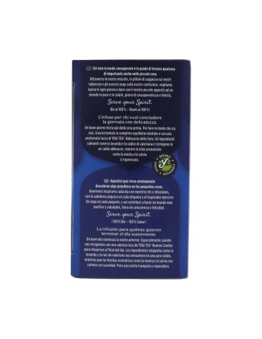 Infusión Buenos Sueños BIO  