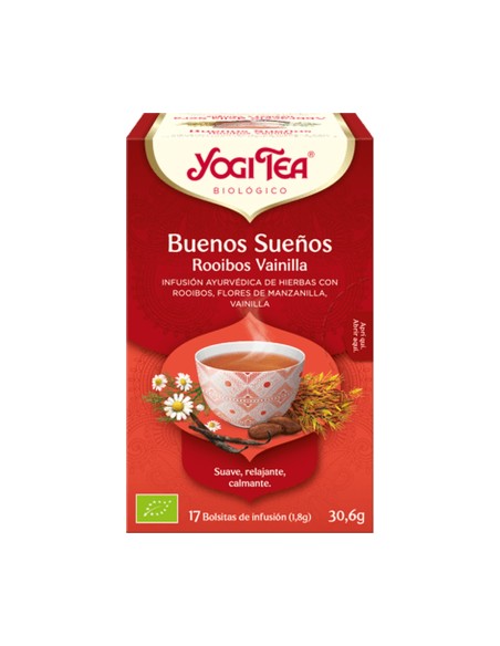Infusión Buenos Sueños Rooibos Vainilla  