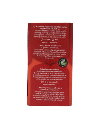 Infusión Buenos Sueños Rooibos Vainilla  