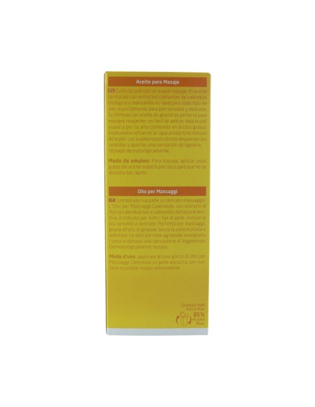 Aceite Masajes Caléndula  