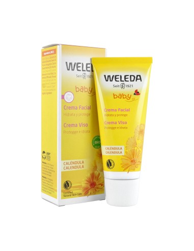 Crema Facial Caléndula para bebé  
