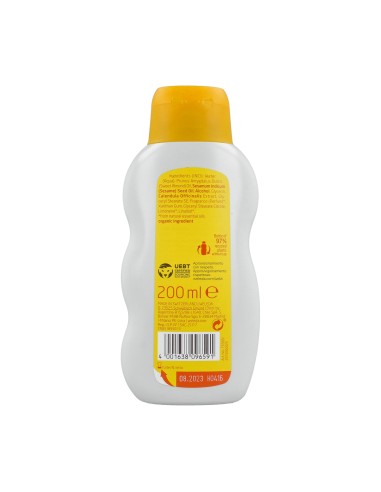 Crema de Baño Caléndula para Bebé  